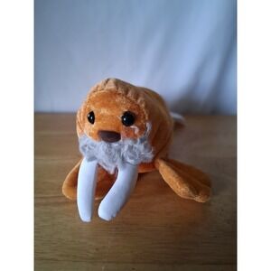 Orange Walrus Plush